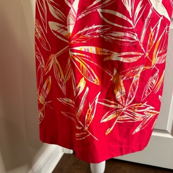 Madison Leigh Pink Floral Print Pin Up Dress - Picture 3 of 4